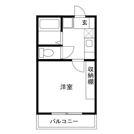 ハイツトレンディⅡの物件間取画像